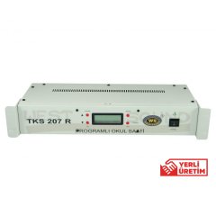 TKS 207 R  Progamlı Usb Girişli Okul Zil Saati