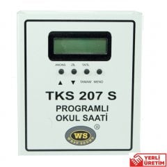 TKS 207 S Duvar Tipi Programlı Okul Saati