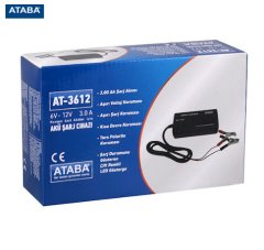 Ataba At-3612 6-12V Akü Şarj Cihazı