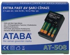 AT-508 Pil Şarj Cihazı