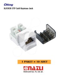 KJC6UR UTP Cat6 Keystone Jack