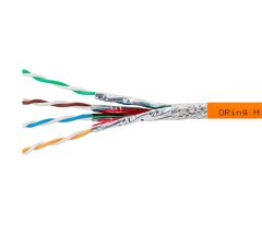 RW-SS0701OR S/FTP CAT7 10G 23AWG PIMF LSZH Network Kablosu 500mt - Turuncu