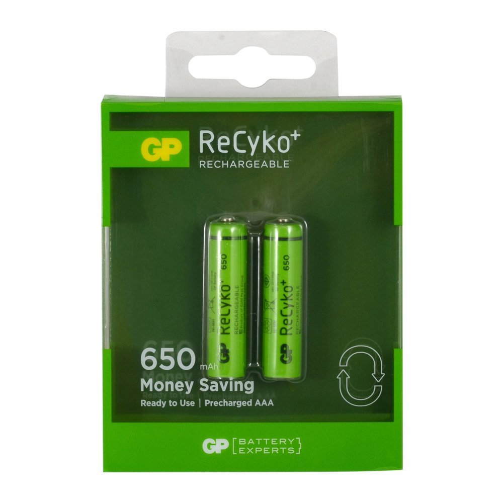 650 mAh AAA Ni-Mh İnce Kalem Pil 2li