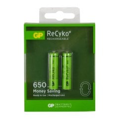 650 mAh AAA Ni-Mh İnce Kalem Pil 2li