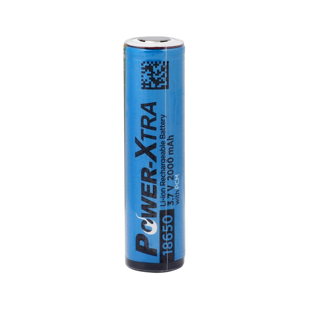 3.7V Li-ion 18650 2000 Mah Şarjlı Pil (Devreli)