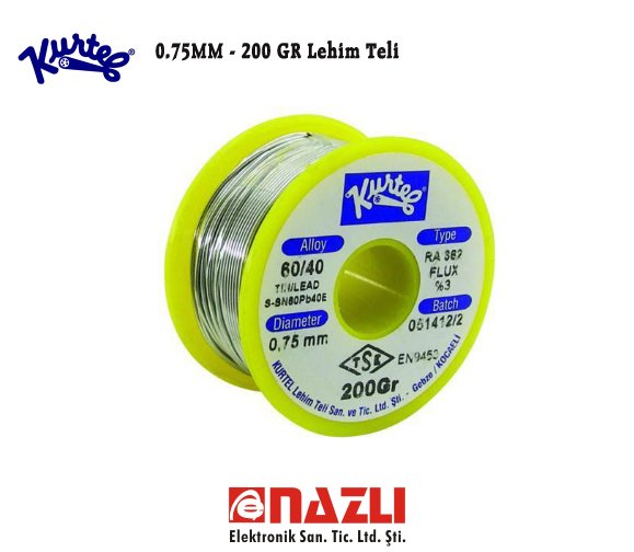 Lehim Teli 200Gram - 0.75 MM