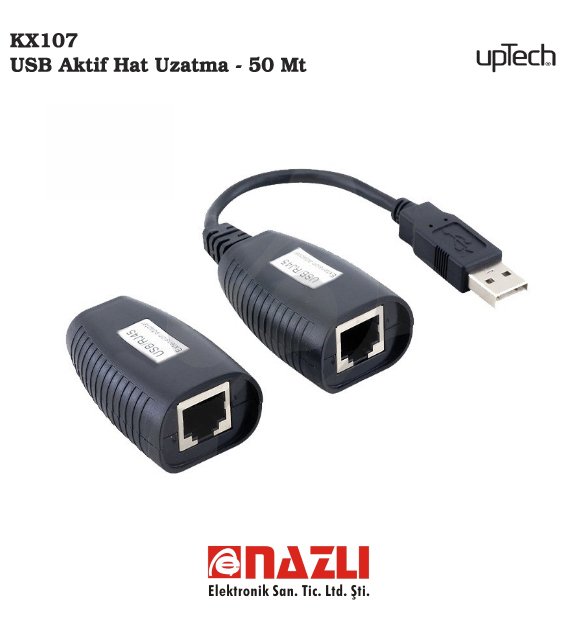 KX107 USB Aktif Hat Uzatma - 50 Metre
