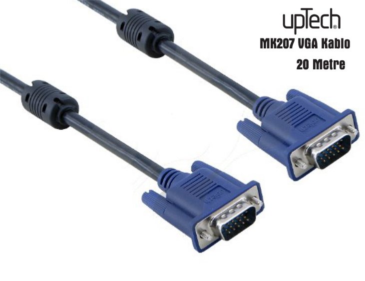 MK207 VGA Kablo Erkek - Erkek 20 Mt