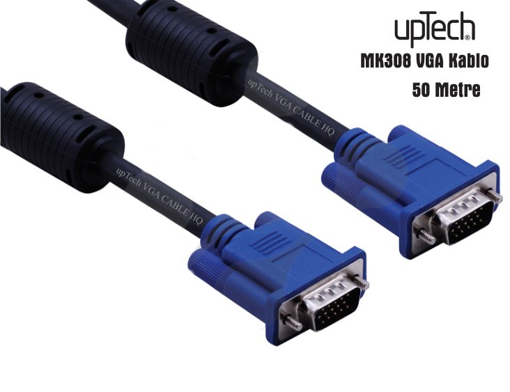 MK308 VGA Kablo Erkek - Erkek 50 Metre