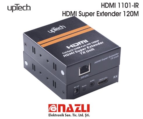 HDMI 1101-IR HDMI Super Extender 120M - IR Kontrol