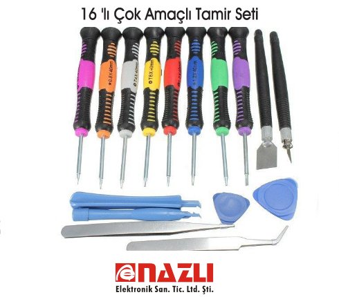 KS 8408 16'li Tamir Seti - King'sdun