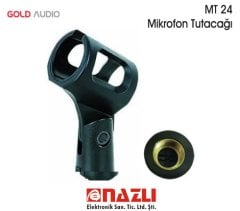 MT 24 Mikrofon Tutacağı - Gold Audio