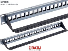 SIPP00S 24 Port Snap In Patch Panel  Düz