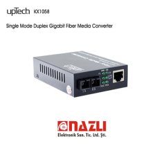 KX1058 10/100/1000Mbps Single Mode Duplex Gigabit Fiber Media Converter