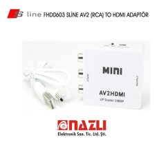 FHD0603 AV2 (RCA) TO HDMI ADAPTÖR