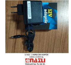 Adaptör 12 Volt 2 Amper Oem Marka