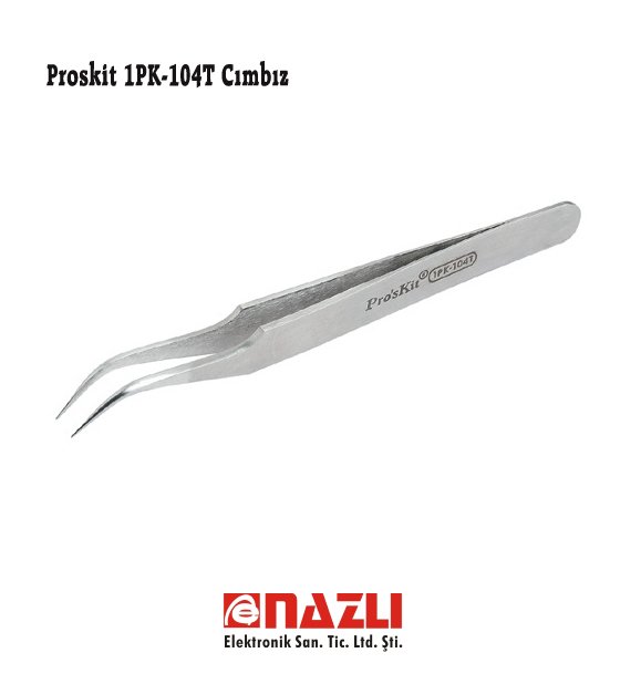 Proskit 1PK-104T Eğri Uçlu Cımbız 120mm