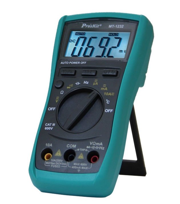 MT-1232 3 3/4 AUTORANGE DIGITAL MULTİMETRE