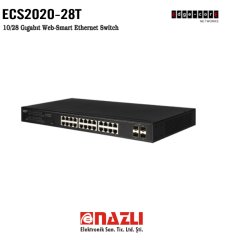 ECS2020-28T 10/28 Gıgabıt Web-Smart Ethernet Switch