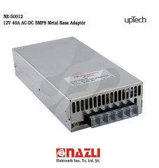 12V 40A AC-DC SMPS Metal Kasa Adaptör NE-50012