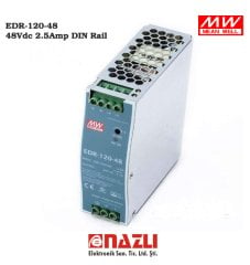 EDR-120-48 48Vdc 2.5Amp DIN Rail