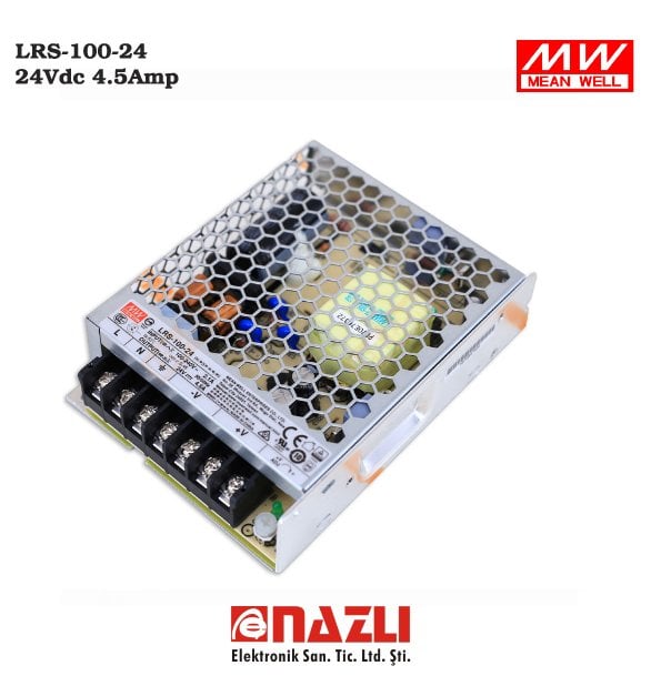 LRS-100-24 24Vdc 4.5Amp