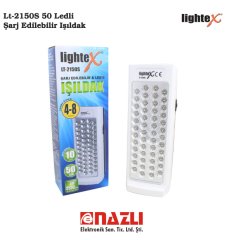 Lt-2150S 50 Ledli Şarj Edilebilir Işıldak