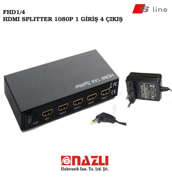 FHD1/4 Hdmi Splitter