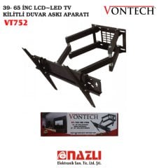 39- 65 LCD~LED TV LED KİLİTLİ DUVAR ASKI APARATI VT752