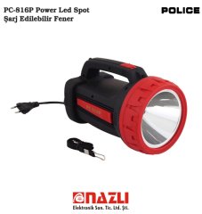 PC-816P Power Led Spot Şarj Edilebilir Fener