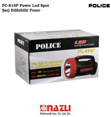 PC-816P Power Led Spot Şarj Edilebilir Fener