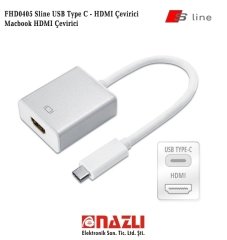 FHD0405 Sline USB Type C - HDMI Çevirici