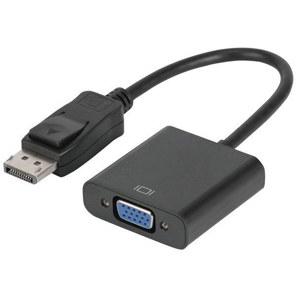 DISPLAY PORT ERKEK TO VGA DİŞİ 10 CM ÇEVİRİCİ KABLO PM-16261