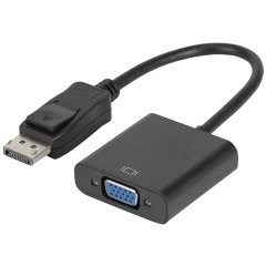 DISPLAY PORT ERKEK TO VGA DİŞİ 10 CM ÇEVİRİCİ KABLO PM-16261