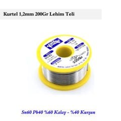 Kurtel 200 gr Lehim Teli 1,2 mm