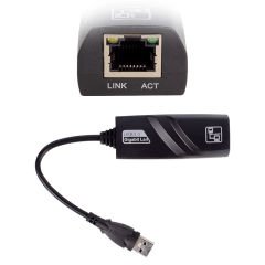 PM-16299 Usb 3.0 TO Ethernet 10/100/1000MBPS Gigabit Ethernet Çevirici Adaptör