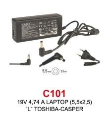 Notebook Adaptör C101 19V 4,74 A LAPTOP (5,5x2,5)