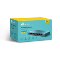 TP-LINK LS108G 8 PORT GIGABIT METAL KASA SWITCH