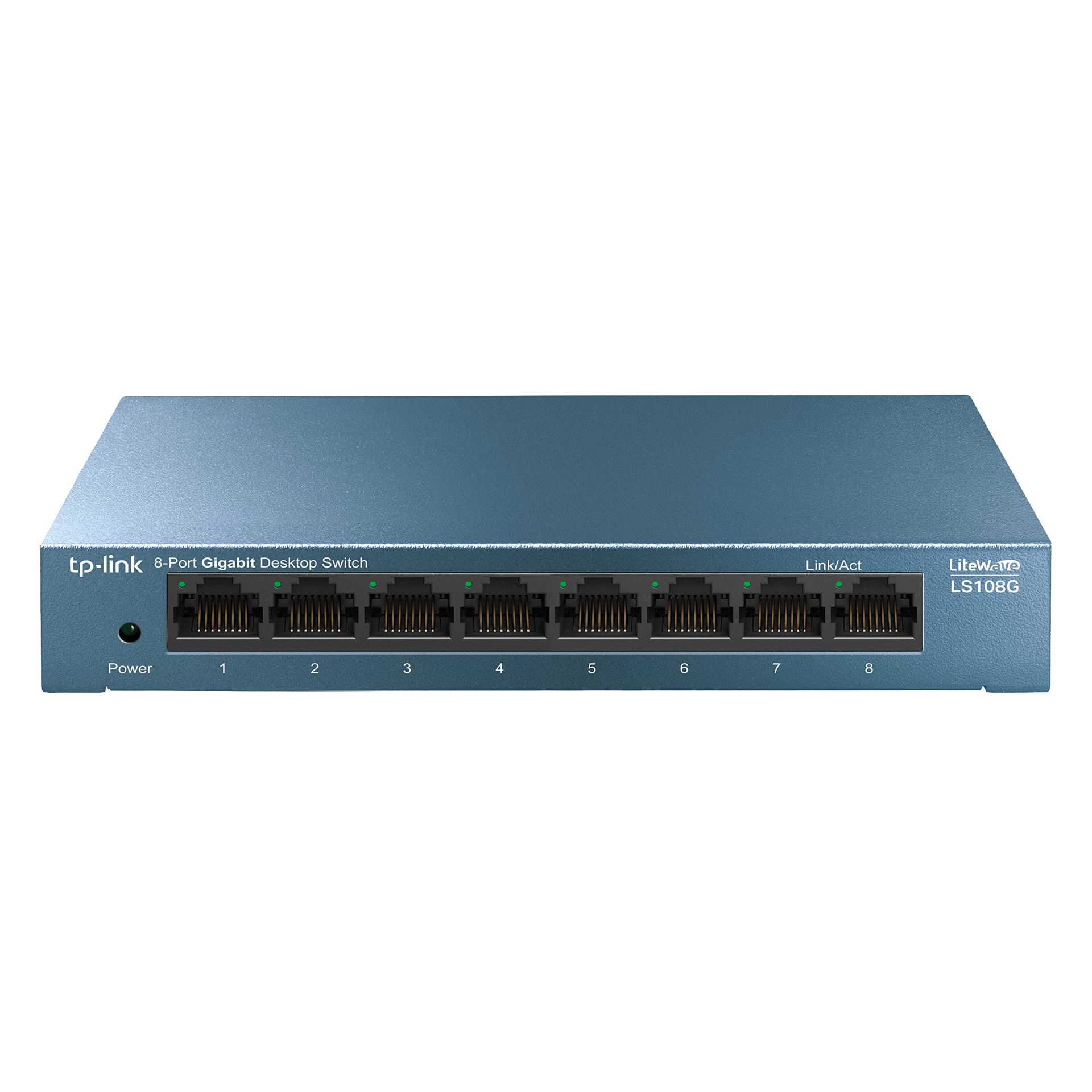 TP-LINK LS108G 8 PORT GIGABIT METAL KASA SWITCH