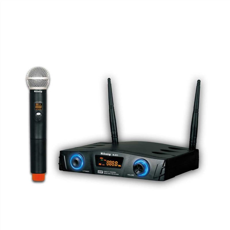 König K-311 Uhf Tek Kanal El Mikrofon