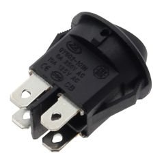IC-131-4 Yuvarlak Işıklı On-Off Anahtar 4P