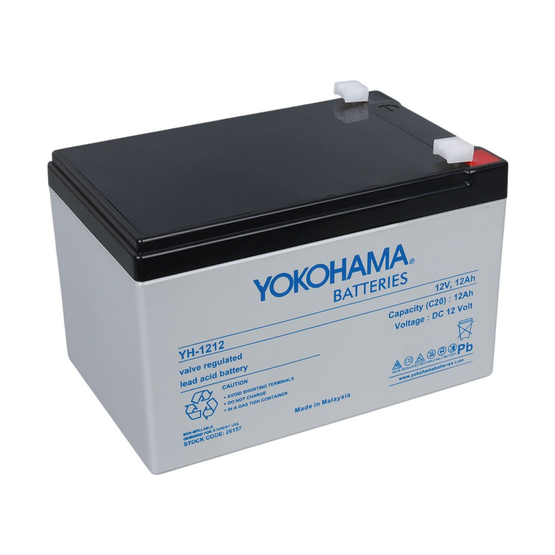 Yokohama 12 Volt 12 Amper Akü - 12V 12A