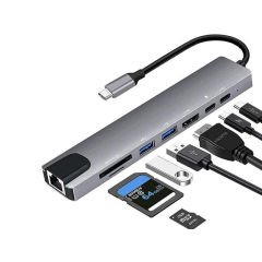 Type-C Çevirici 8in1 - FHD46