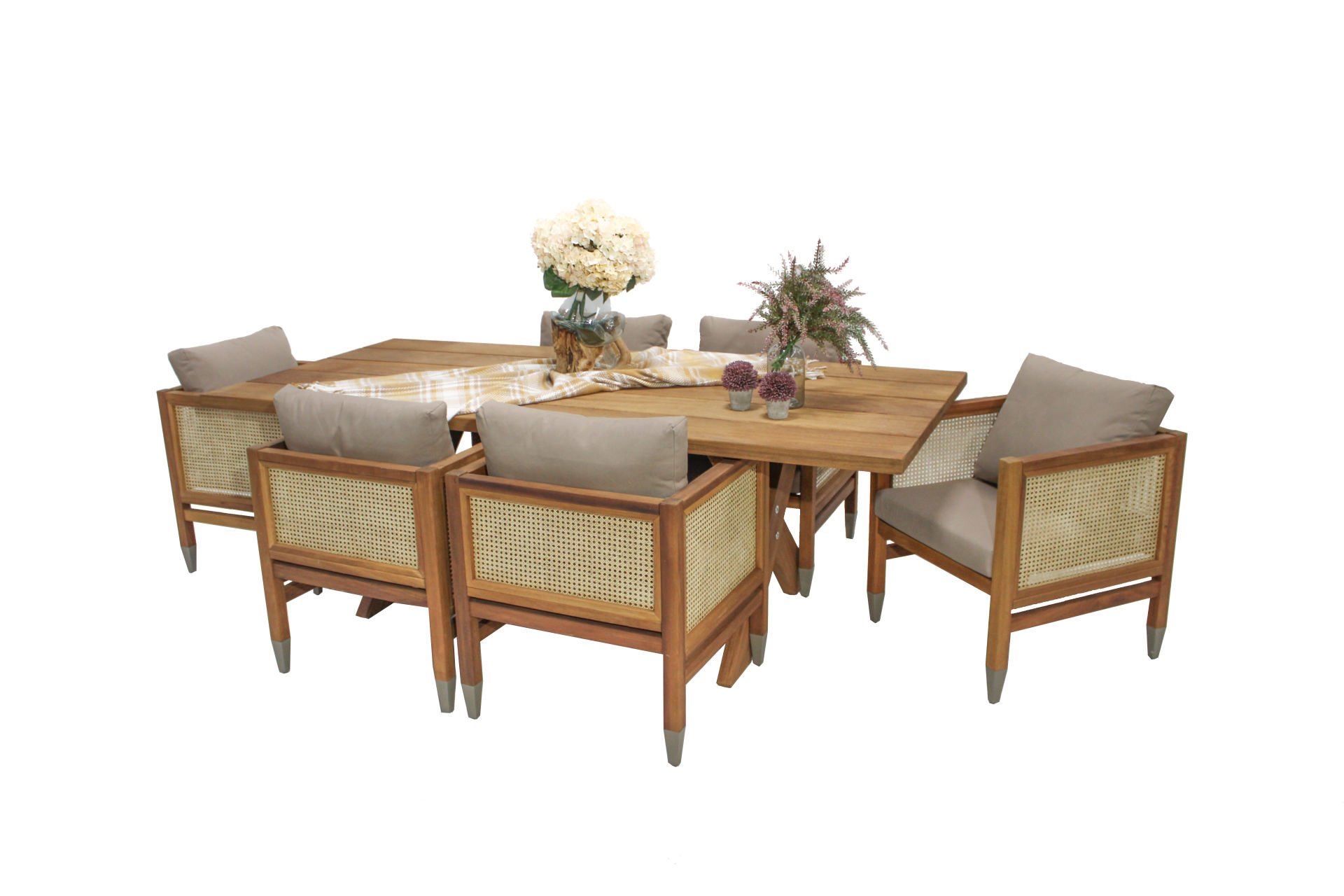 New York Dining Set (1x Dining Table + 6x Dining Chair)