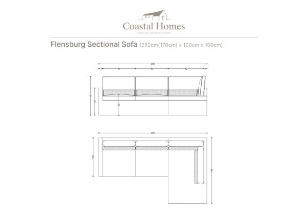 Flensburg Sectional Sofa RIGHT