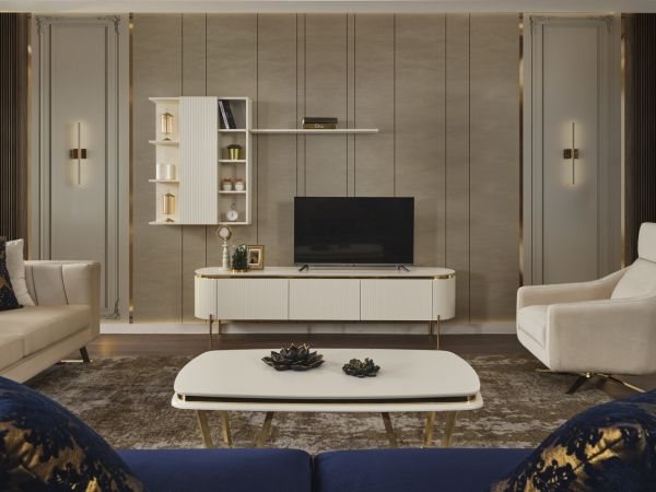 Tesla Luxury Tv Ünitesi(Teşhir)