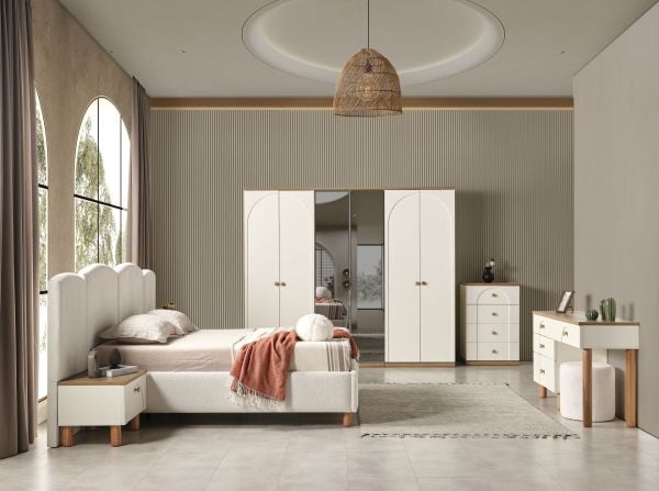 Hazel 4 Kapılı Dolap SIFIR PAKETLİ