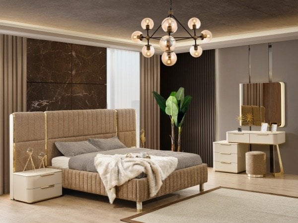 Godiva Yatak Odası SIFIR PAKETLİ (Baza Hediyeli)