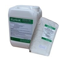 FLEX2AKNO the elastomeric Resin Based Waterproofing Liquids Two-Component 10 + 20 Kg