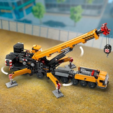 LEGO® City  Sarı Mobil İnşaat Vinci Oyuncak Seti 60409